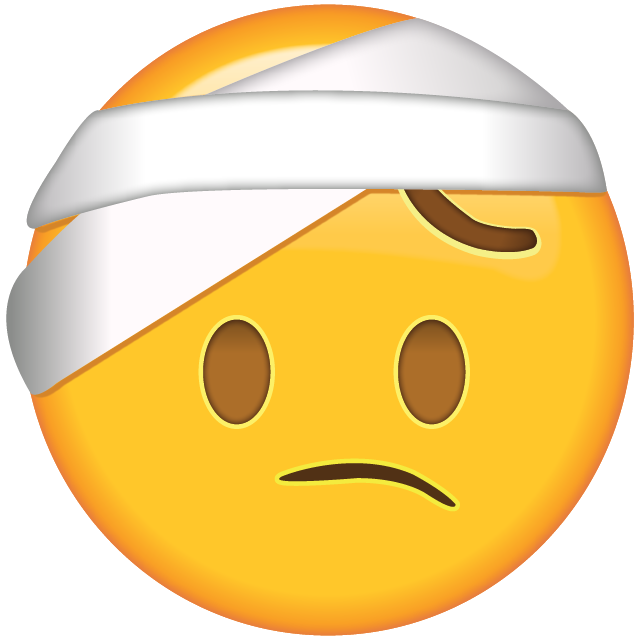 Face with HeadBandage Emoji Icon Free Photo Icon