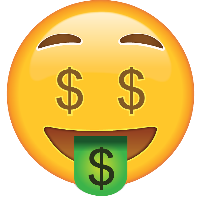 Money Face Emoji Icon File HD Icon