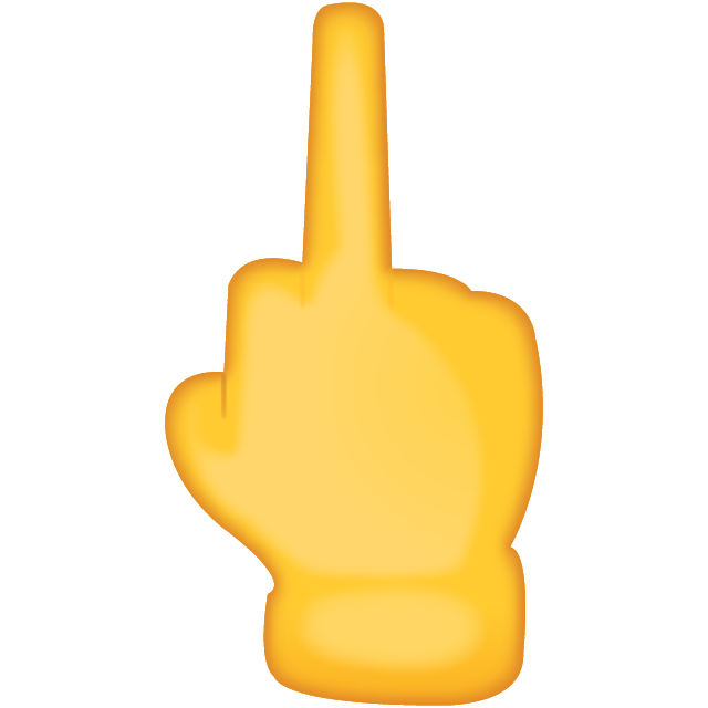 Middle Finger Emoji Free Photo Icon Icon