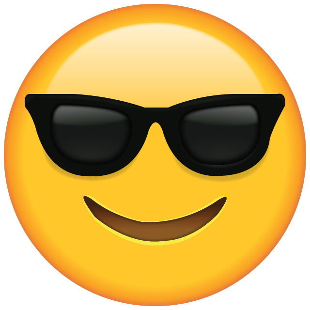 Sunglasses Emoji Free Icon Icon