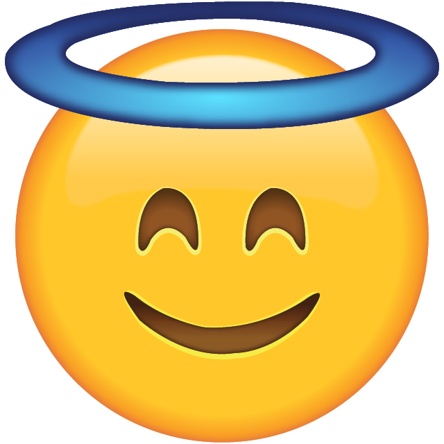 Smiling Face with Halo Free Photo Icon Icon