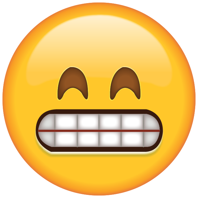 Grinning Emoji with Smiling Eyes Icon Free Photo Icon