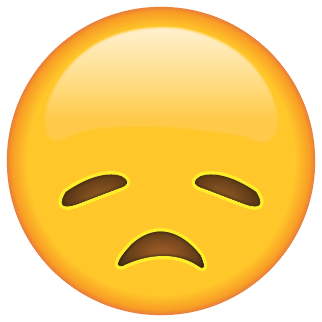 Disappointed Face Emoji Icon Free Photo Icon