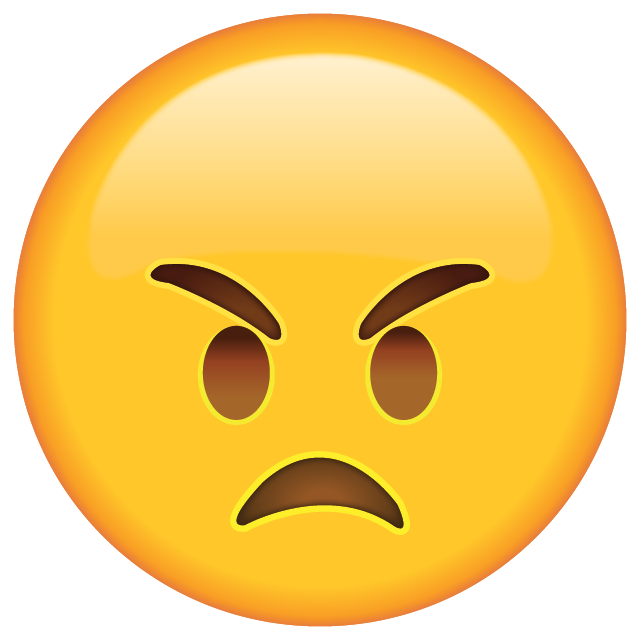 Angry Emoji Free Icon HQ Icon