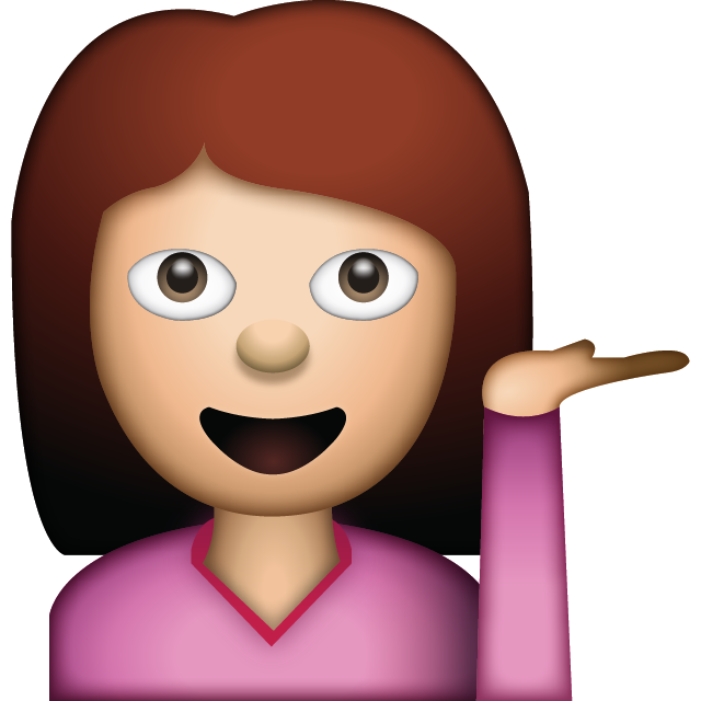 Woman Hand Gesture Emoji Free Icon Icon