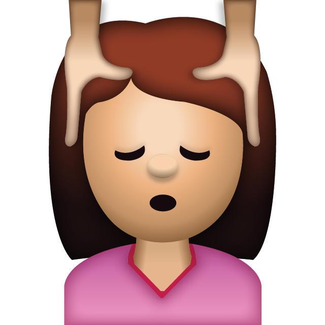 Woman Face Massage Emoji Icon Free Photo Icon