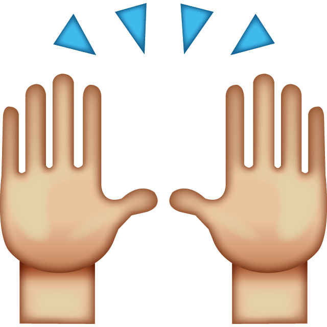 High Five Emoji Free Icon HQ Icon