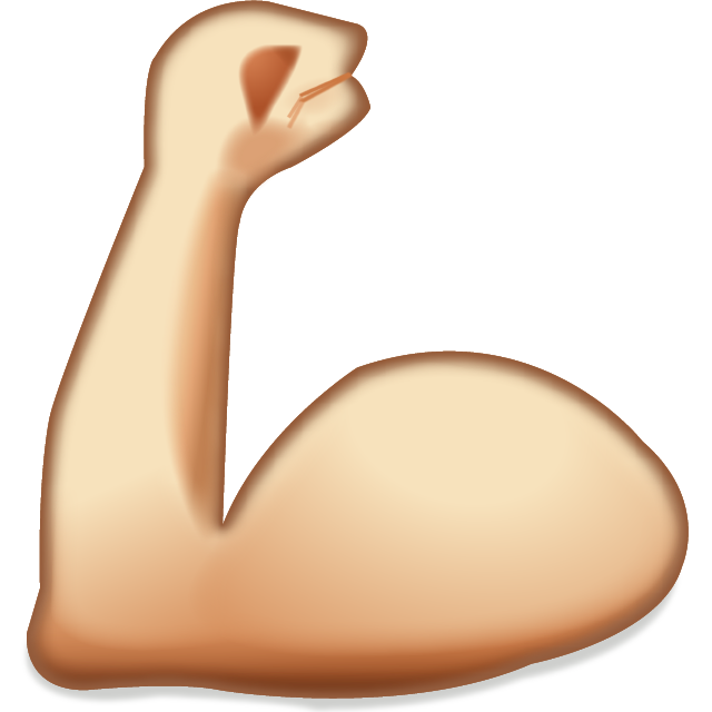 Flexing Muscles Emoji Icon Download Free Icon