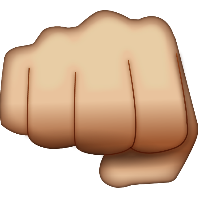 Fist Hand Emoji Icon File HD Icon