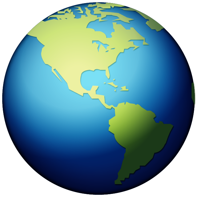 Earth Globe Americas Emoji Free Icon Icon