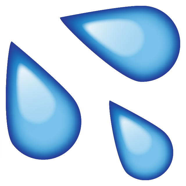 Sweat Water Emoji Icon Free Photo Icon