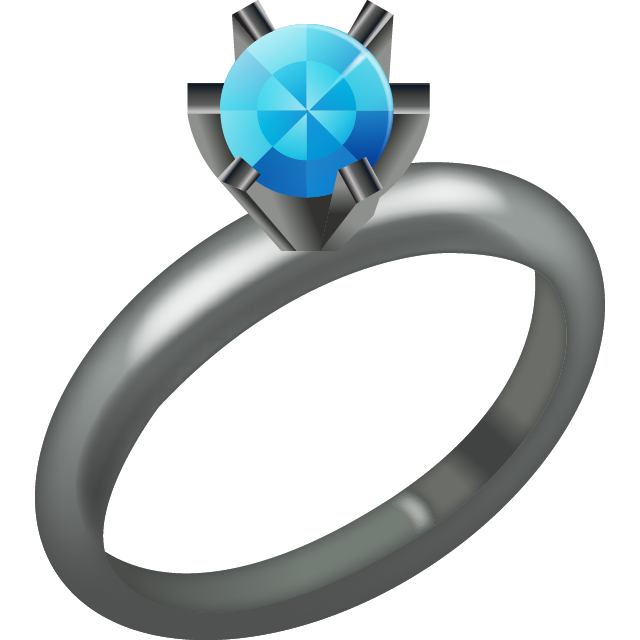 Diamond Ring Emoji Icon Download Free Icon