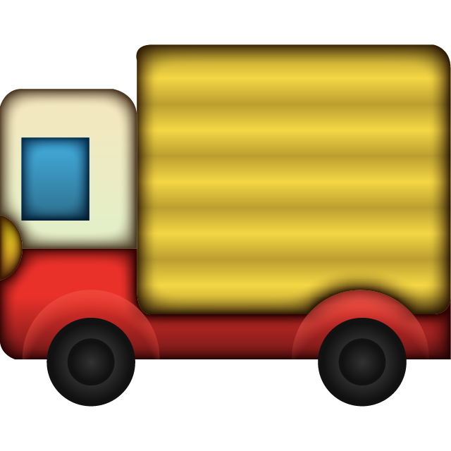 Delivery Truck Emoji Icon Free Photo Icon