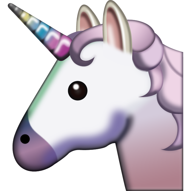 Unicorn Emoji Free Icon HQ Icon