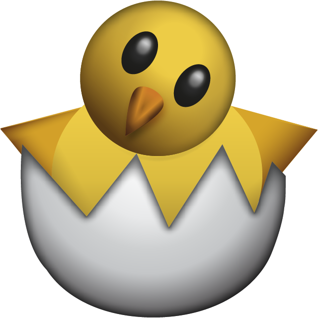 Hatching Chick Emoji Free Icon HQ Icon