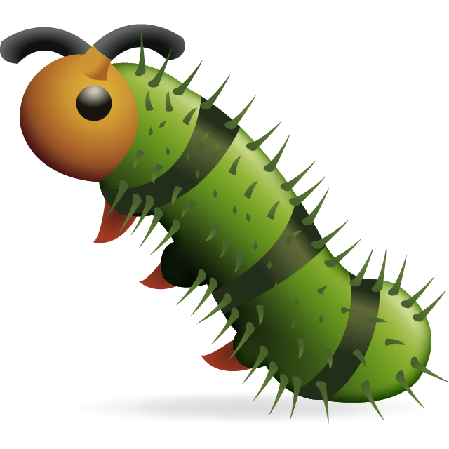 Caterpie Bug Emoji Free Photo Icon Icon