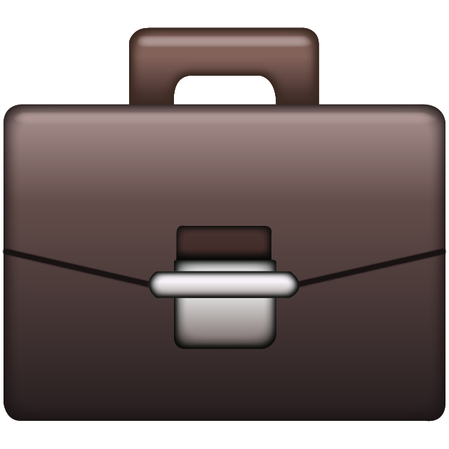 Briefcase Emoji Icon File HD Icon