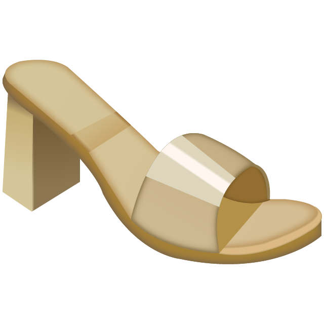 Womans Sandal Emoji Icon File HD Icon