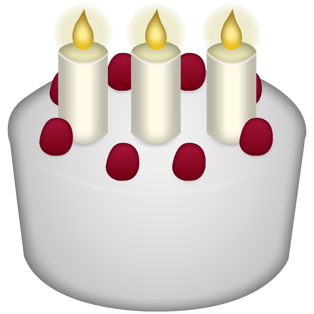 Birthday Cake Emoji Free Photo Icon Icon