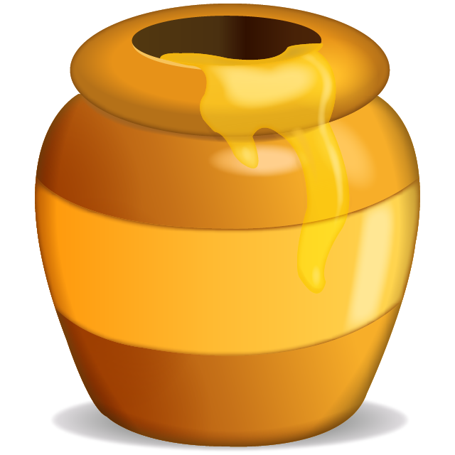 Honey Pot Emoji Icon Free Photo Icon