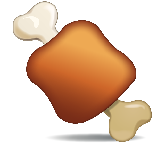 Meat on Bone Emoji Icon File HD Icon