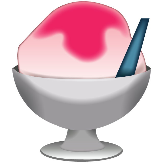 Shaved Ice Emoji Free Photo Icon Icon