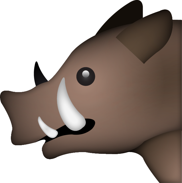 Boar Emoji Icon Free Photo Icon