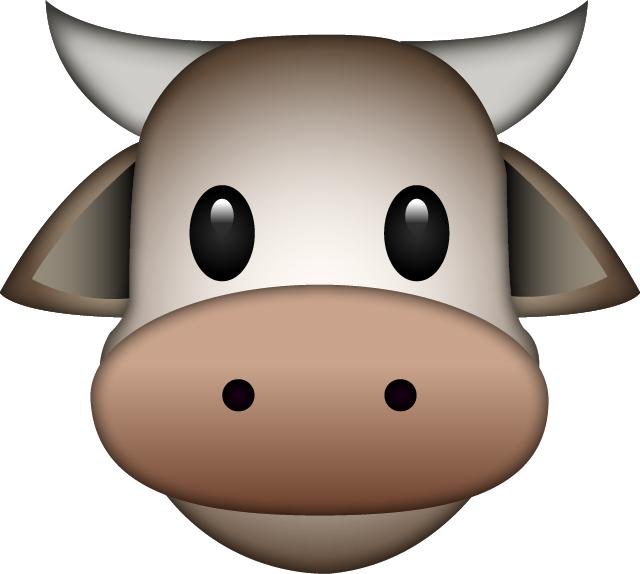 Cow Emoji Icon File HD Icon