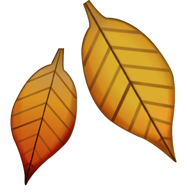 Fallen Leaf Emoji Icon File HD Icon