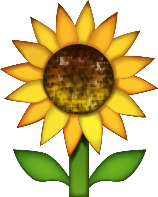 Sunflower Emoji Free Photo Icon Icon