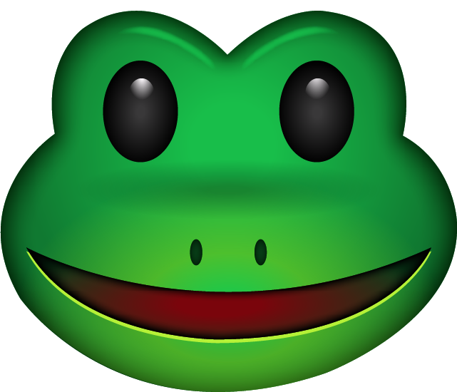 Frog Emoji Free Icon Icon