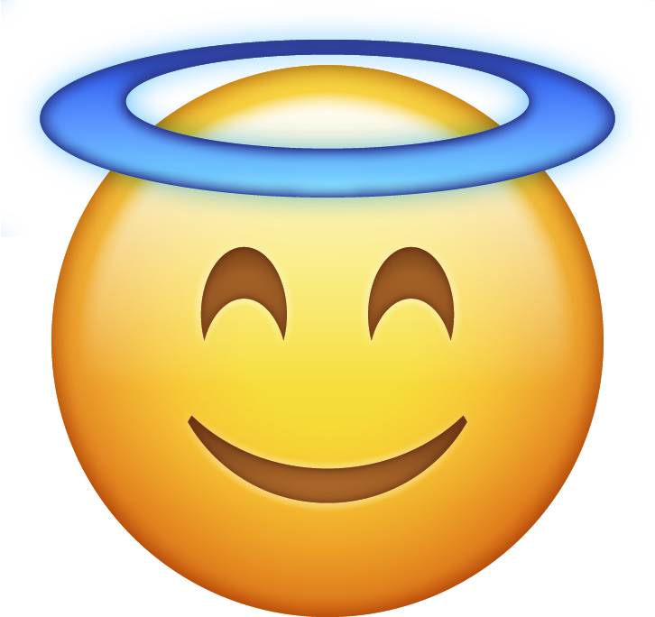 Angel Halo Emoji Icon Free Photo Icon