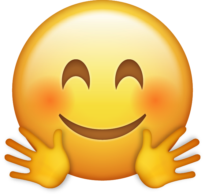 Hugging Emoji Icon Download Free Icon