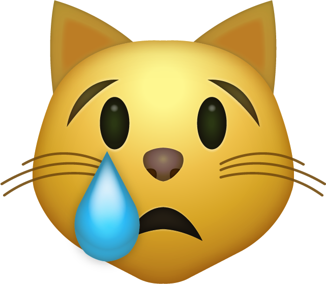 Crying Cat Emoji Icon Download Free Icon