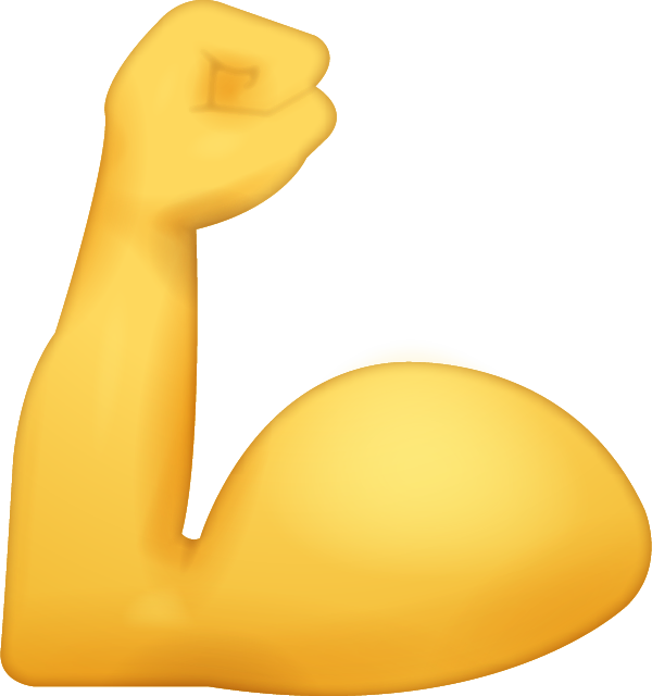 Biceps Emoji Free Icon Icon