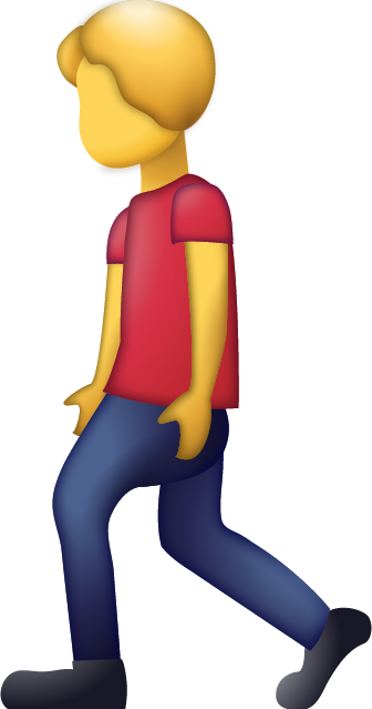 Man Walking Emoji Free Photo Icon Icon