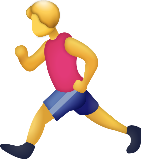 Man Running Emoji Free Photo Icon Icon