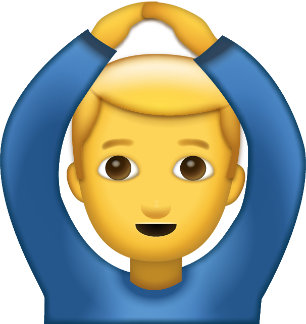 Man Saying Yes Emoji Free Icon HQ Icon