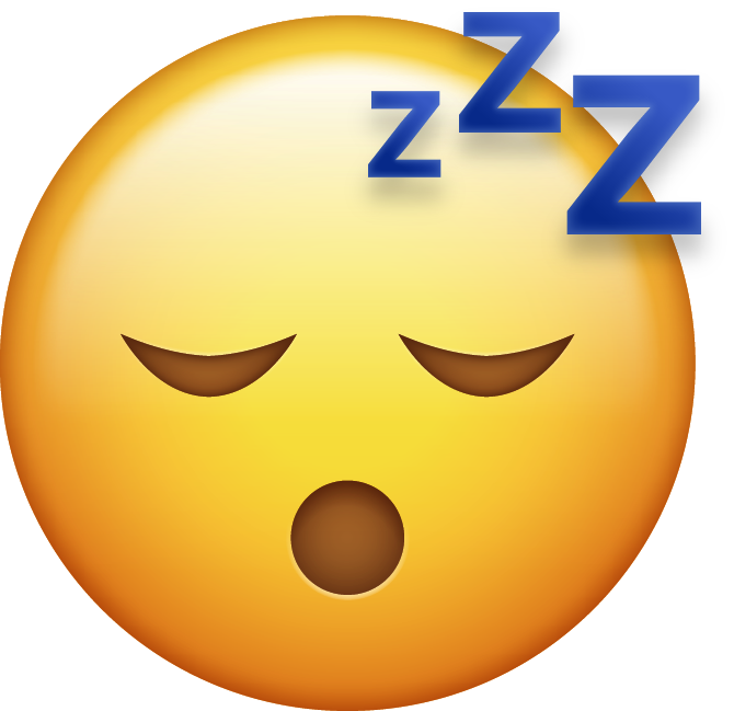 Sleeping Emoji Free Icon Icon