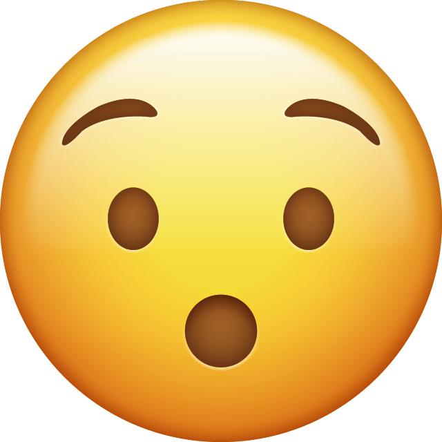 Surprised Emoji Icon File HD Icon