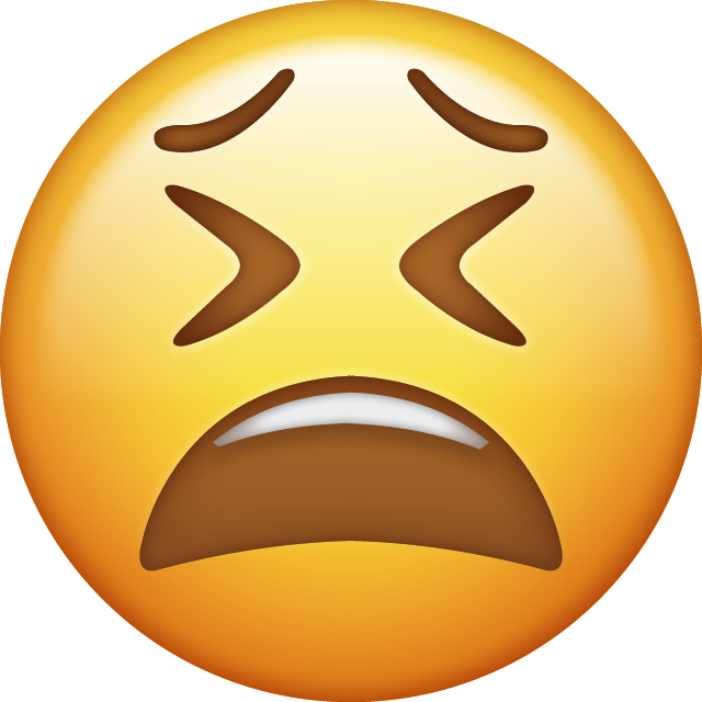 Weary Emoji Icon File HD Icon