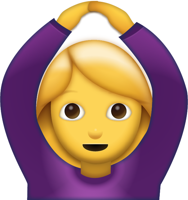 Woman Saying Yes Emoji Icon Free Photo Icon