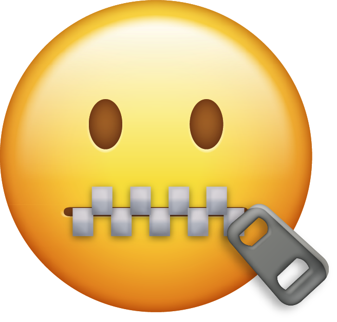 Zipper Mouth Emoji Icon Download Free Icon