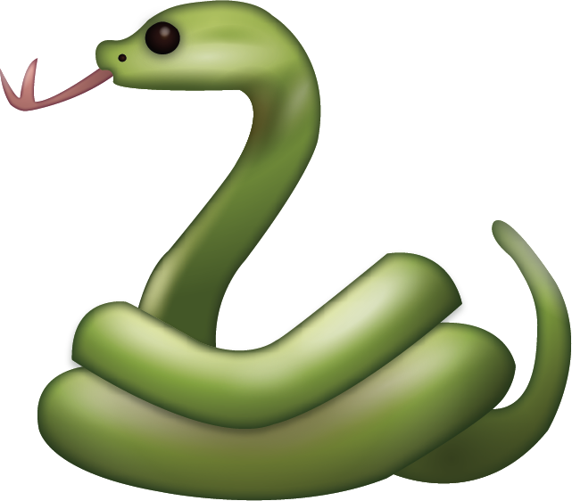 Snake Emoji Free Icon Icon