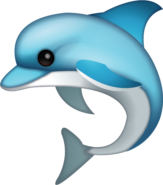 Dolphin Emoji Icon File HD Icon