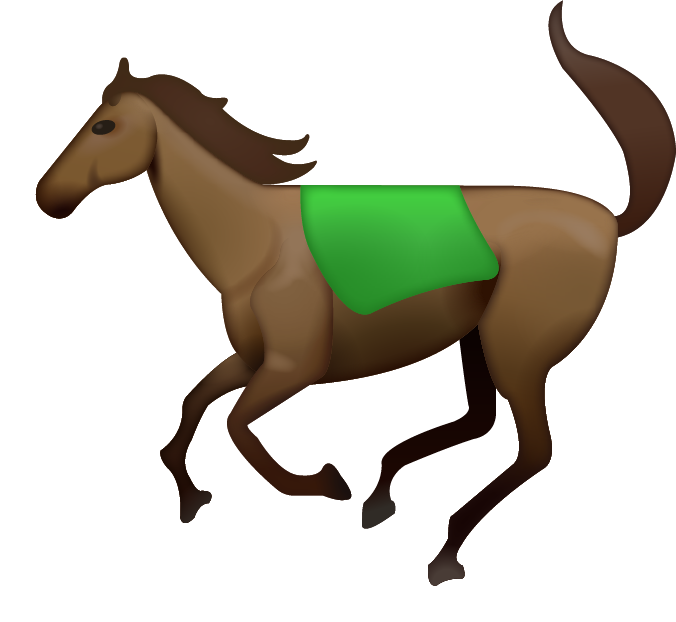 Horse Emoji Free Icon HQ Icon