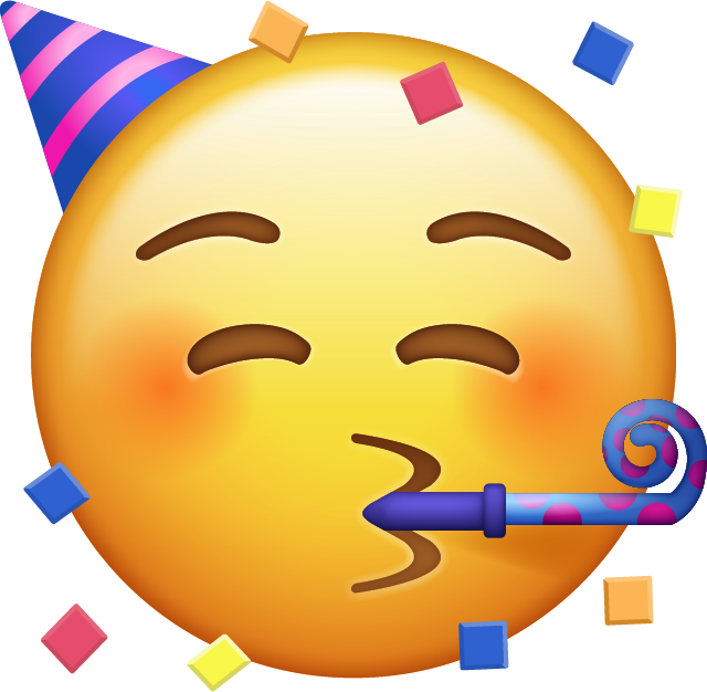 Party Face Emoji Icon File HD Icon