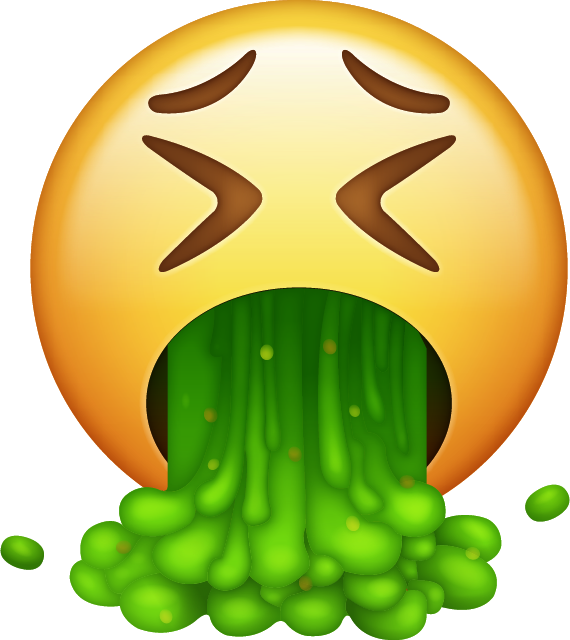 Puke Emoji Free Icon HQ Icon