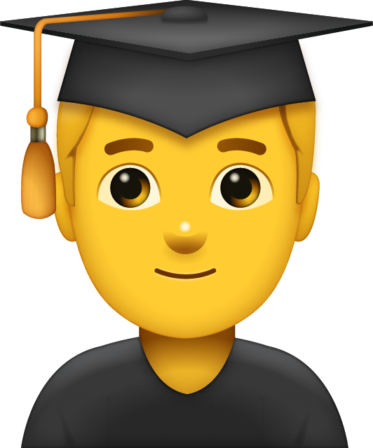 Graduated Man Emoji Free Photo Icon Icon