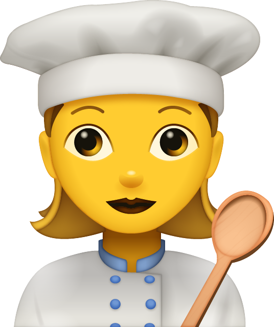 Cooking Woman Emoji Icon Free Photo Icon